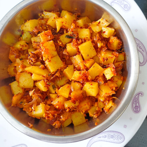 Easy Potato Thoran