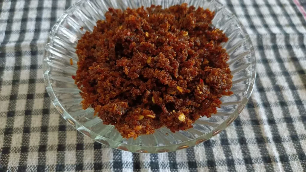 Dry Prawn Chutney - Planet Flavours